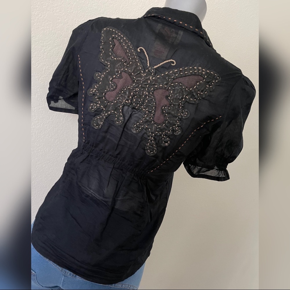 Soul Revival Butterfly Blouse